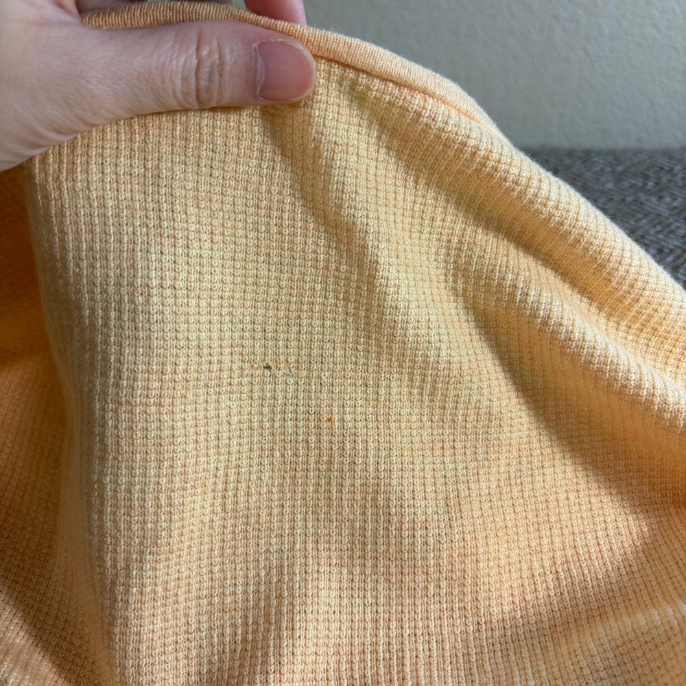Eileen Fisher linen knit sweater orange long sleeve tunic Sz L Coastal Luxury - Picture 12 of 12